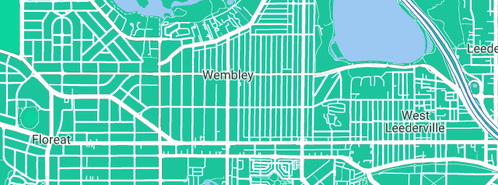 Map showing the location of Agora Maintenance Plumbing Service Pty Ltd in Wembley, WA 6014