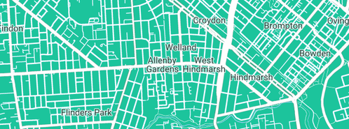 Map showing the location of Rangedale Drainage Services in Welland, SA 5007