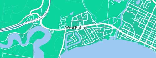 Map showing the location of Re-Flow ECO Drain Cleaning in West Ballina, NSW 2478