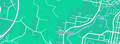 Map showing the location of P R Plumbing & Sons Pty Ltd in West Gosford, NSW 2250