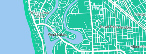 Map showing the location of Merritt Plumbing & Gas in West Lakes, SA 5021