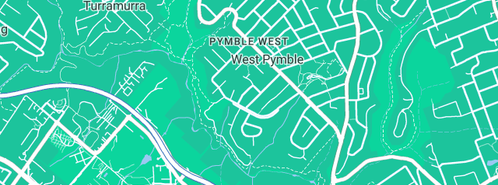 Map showing the location of Robert Meijer Plumbing in West Pymble, NSW 2073