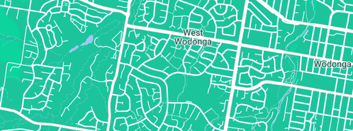 Map showing the location of Advanced Gas & Plumbing Pty Ltd in West Wodonga, VIC 3690