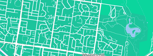 Map showing the location of The Plumbing Connection in Wheelers Hill, VIC 3150