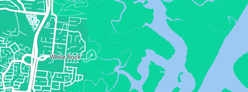 Map showing the location of Darryl Westbury Plumbing in White Rock, QLD 4868