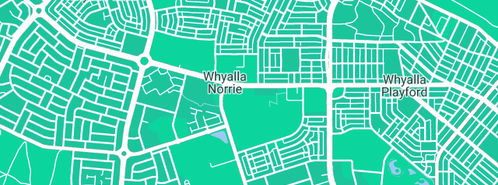 Map showing the location of IPS MAINTENANCE & WHYALLA PLUMBING in Whyalla Norrie, SA 5608