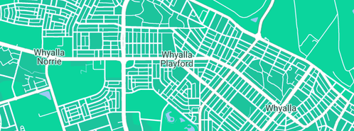 Map showing the location of A.S. Carlson & Sons Pty Ltd in Whyalla Playford, SA 5600