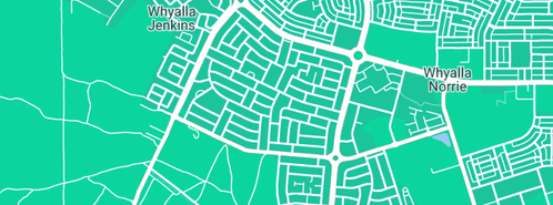 Map showing the location of G D Plumbing & Gas Fitting in Whyalla Stuart, SA 5608