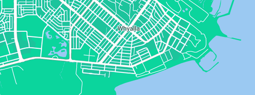 Map showing the location of H & L Plumbing in Whyalla, SA 5600