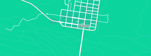 Map showing the location of Outback Plumbing Services in Winton, QLD 4735