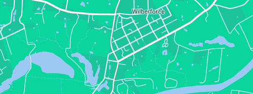 Map showing the location of Spasaro's Plumbing Pty Ltd in Wilberforce, NSW 2756