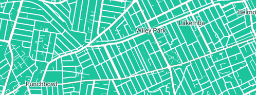 Map showing the location of Colombus Tradesman in Wiley Park, NSW 2195