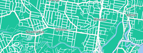 Map showing the location of Bowes Plumbing Pty Ltd in Wilston, QLD 4051