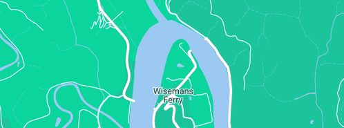 Map showing the location of Wisemans Ferry Gas in Wisemans Ferry, NSW 2775