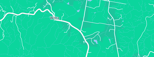 Map showing the location of Kippa-Ring Plumbing Service in Witta, QLD 4552