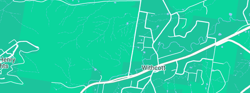 Map showing the location of Holstein Plumbing - Withcott in Withcott, QLD 4352