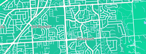 Map showing the location of Stewart & Sons in Woodcroft, SA 5162