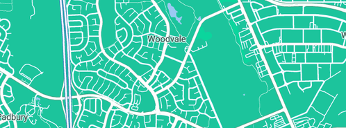 Map showing the location of Aquasonic Leak Detection in Woodvale, WA 6026