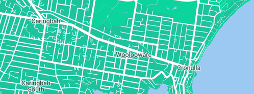 Map showing the location of Bennett D Plumbing in Woolooware, NSW 2230