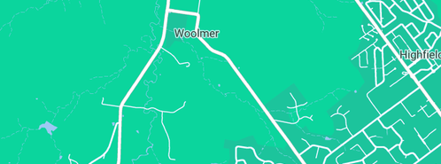 Map showing the location of Brian Messer Plumbing in Woolmer, QLD 4352