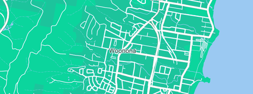 Map showing the location of Beachline Plumbing in Woonona, NSW 2517