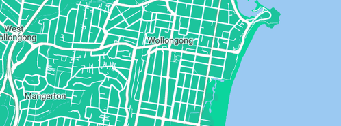 Map showing the location of BTS Backflow Thermostatic Solutions in Wollongong, NSW 2500