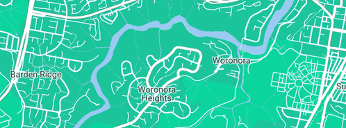 Map showing the location of Buckleys Plumbing Service in Woronora Heights, NSW 2233