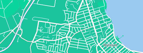 Map showing the location of Waller Plumbing in Wynnum North, QLD 4178