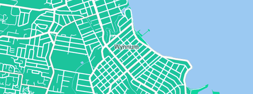 Map showing the location of PEERS PLUMBING in Wynnum, QLD 4178