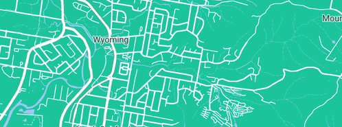 Map showing the location of Jobhire-Jobjet in Wyoming, NSW 2250