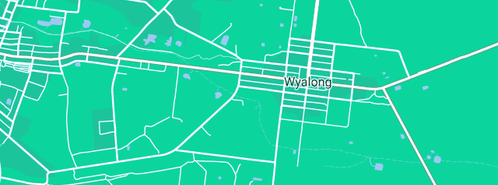 Map showing the location of Ambrose Wayne Plumbing in Wyalong, NSW 2671