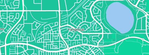 Map showing the location of Perth Stainless and Gas Services in Yangebup, WA 6164