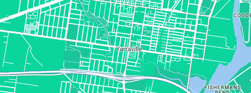 Map showing the location of Shield Plumbing & Gasfitting in Yarraville, VIC 3013