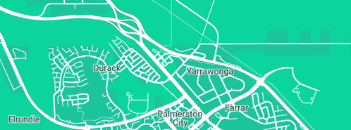 Map showing the location of AK Plumbing NT Pty Ltd in Yarrawonga, NT 830