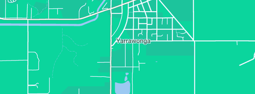 Map showing the location of Robinson G F in Yarrawonga, VIC 3730