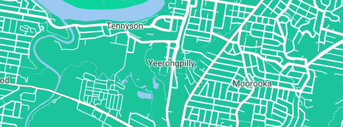 Map showing the location of Rhett Johnston Plumbing Pty Ltd in Yeerongpilly, QLD 4105