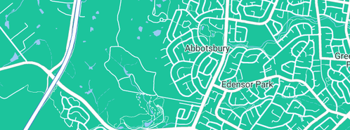 Map showing the location of David's Plumbing Services Pty Ltd in Abbotsbury, NSW 2176