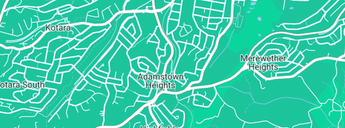 Map showing the location of Chris Johnson Maintenance Plumbing in Adamstown Heights, NSW 2289