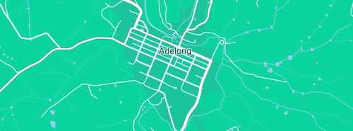 Map showing the location of McFawn Bill Plumbing Services in Adelong, NSW 2729