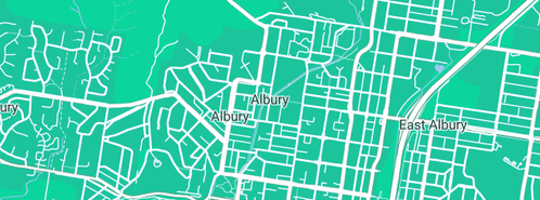 Map showing the location of Valet Plumbing Services in Albury, NSW 2640