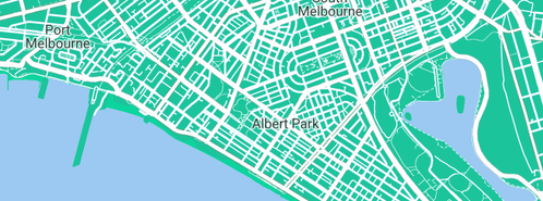 Map showing the location of Plumbers On Time Pty Ltd in Albert Park, VIC 3206