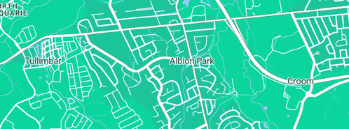 Map showing the location of Wynn G in Albion Park, NSW 2527