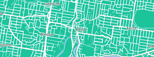 Map showing the location of Jim's Plumbing Albion in Albion, QLD 4010