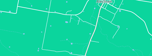 Map showing the location of MGM Plumbing & Sons in Alectown, NSW 2870