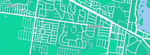 Map showing the location of Rob Waldron and Son Plumbing & Gas in Alfredton, VIC 3350