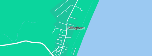 Map showing the location of Stubbins Mark in Allingham, QLD 4850