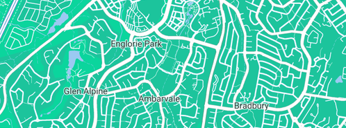 Map showing the location of LM Butterfield Plumbers in Ambarvale, NSW 2560