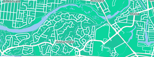 Map showing the location of Chris Kesteven Plumbing in Annandale, QLD 4814