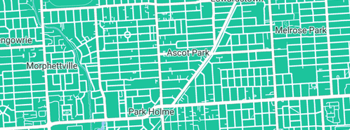 Map showing the location of Priority Plumbing in Ascot Park, SA 5043