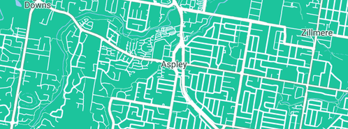 Map showing the location of PRP Services in Aspley, QLD 4034